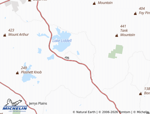 Mapa MICHELIN Liddell - ViaMichelin