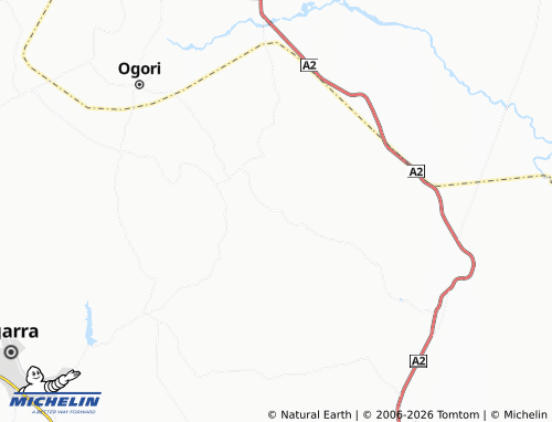 Mappa MICHELIN Egbetua - ViaMichelin