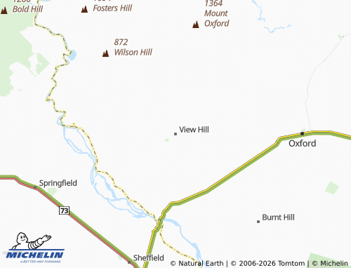 Mapa MICHELIN View Hill - ViaMichelin