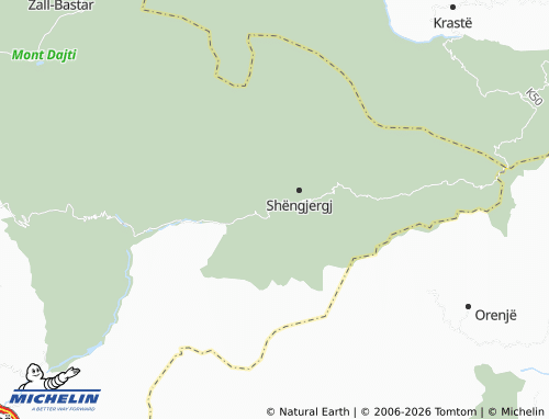 Mapa MICHELIN Vërri - ViaMichelin