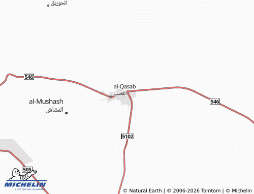 Carte MICHELIN al-'Azeeziyyah - ViaMichelin