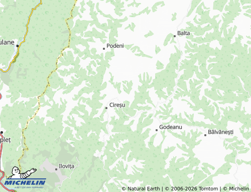 Mappa MICHELIN Jupânești - ViaMichelin