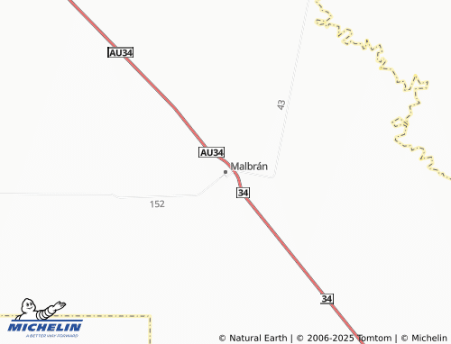 Mapa MICHELIN Malbrán - ViaMichelin