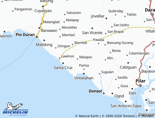 MICHELIN Malapoc map - ViaMichelin