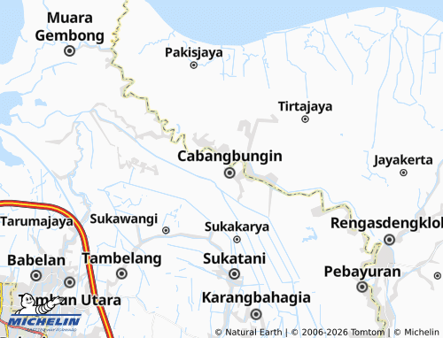 Carte MICHELIN Setialaksana - ViaMichelin