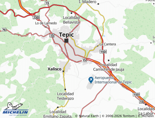 MICHELIN Marco Antonio Fernández map - ViaMichelin