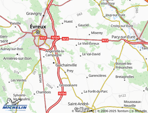 Mapa MICHELIN La Trinité - ViaMichelin