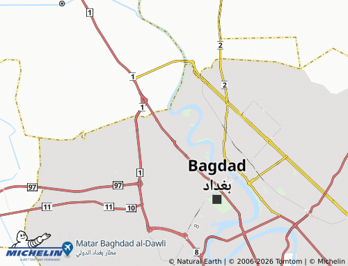 Kaart MICHELIN al-Kadhimiyyah 2 - ViaMichelin