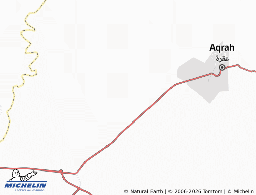 MICHELIN Khraba Upper map - ViaMichelin