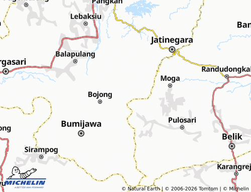 MICHELIN Gunungjati map - ViaMichelin