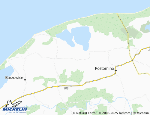 MICHELIN Korlino map - ViaMichelin