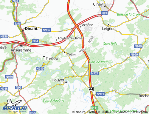 MICHELIN Grande Trussogne map - ViaMichelin