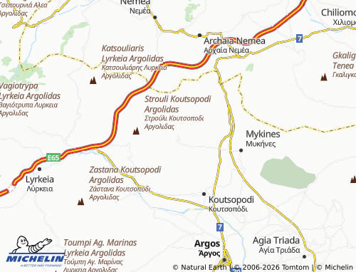 Mapa MICHELIN Borsas - ViaMichelin