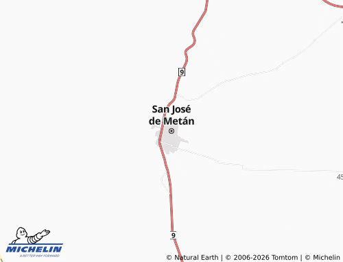 Mapa MICHELIN San José de Metán - ViaMichelin
