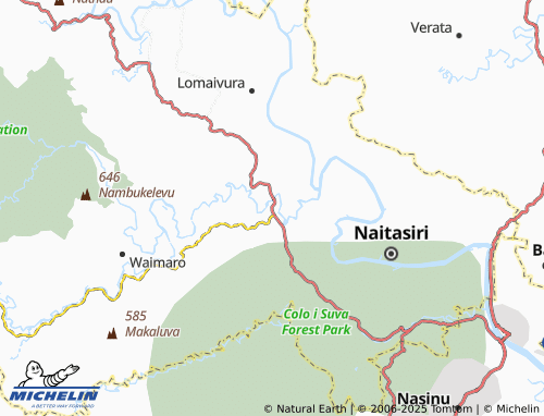 Carte MICHELIN Naqali - ViaMichelin