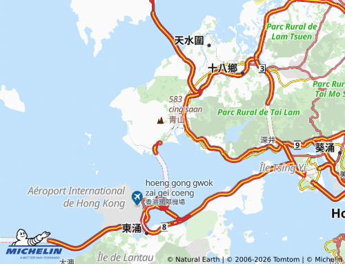 Kaart MICHELIN fu san - ViaMichelin