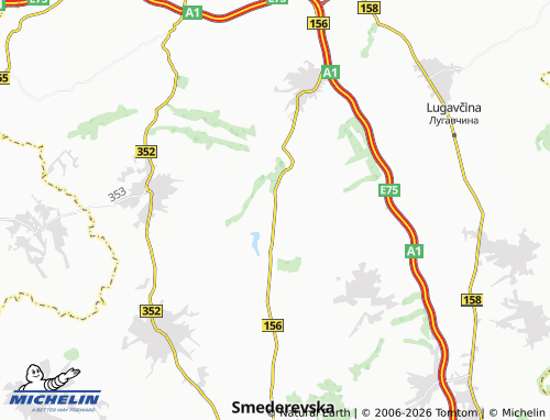 Mapa MICHELIN Dobri Do - ViaMichelin