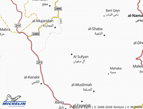 MICHELIN-Landkarte Al Sufyan - ViaMichelin