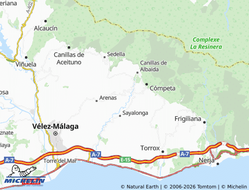 MICHELIN-Landkarte Corumbela - ViaMichelin