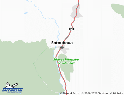 Mapa MICHELIN Sotouboua - ViaMichelin