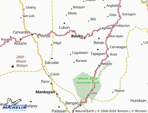MICHELIN Pandayan map - ViaMichelin