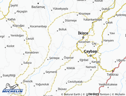MICHELIN Aşağıkaynartaş map - ViaMichelin