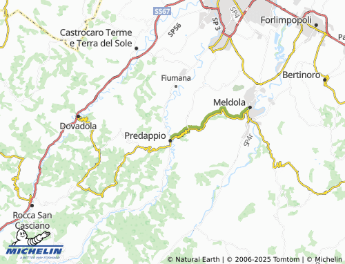 MICHELIN Canovazzo map - ViaMichelin