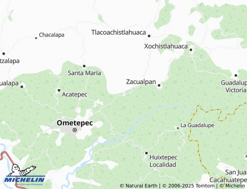 MICHELIN Cumbre de Barranca Honda map - ViaMichelin