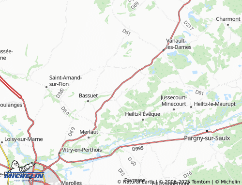 MICHELIN Vavray-le-Petit map - ViaMichelin
