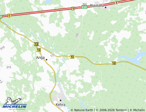 Mapa MICHELIN Soodla - ViaMichelin
