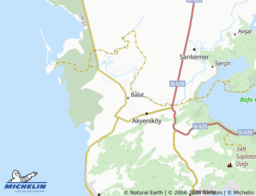 MICHELIN-Landkarte Balat - ViaMichelin