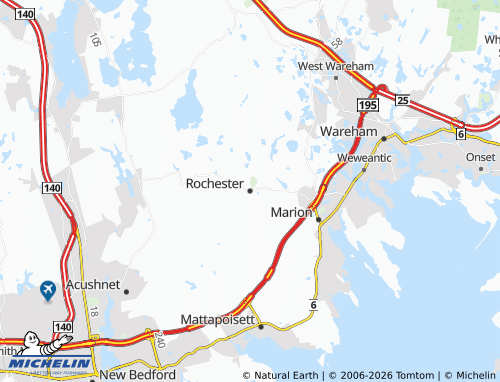 Kaart MICHELIN Rochester - ViaMichelin