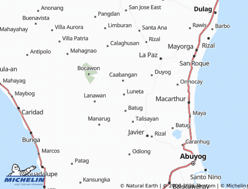 MICHELIN Luneta map - ViaMichelin