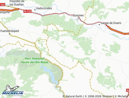MICHELIN Castillejo de Robledo map - ViaMichelin