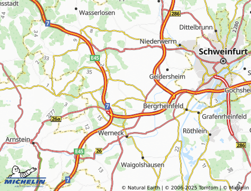 MICHELIN-Landkarte Schleerieth - ViaMichelin