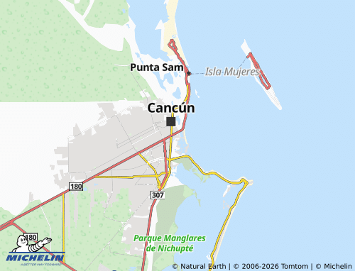 Mappa MICHELIN Bahía Azul - ViaMichelin