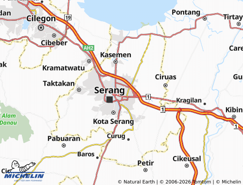 Kaart MICHELIN Cimuncang - ViaMichelin