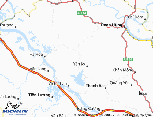 Mapa MICHELIN Hương Xạ - ViaMichelin