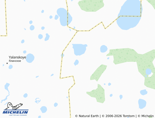 MICHELIN-Landkarte Shchuchanka - ViaMichelin