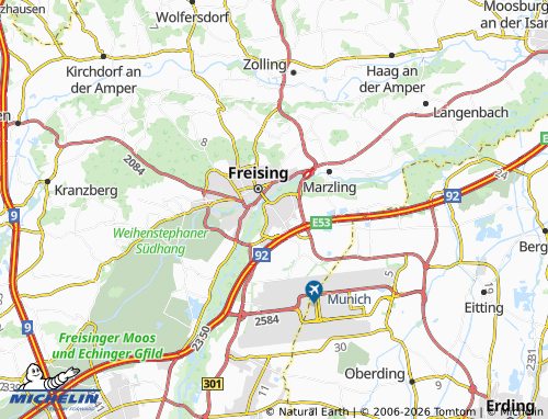 MICHELIN Lerchenfeld map - ViaMichelin