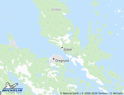Carte MICHELIN Gräsö - ViaMichelin