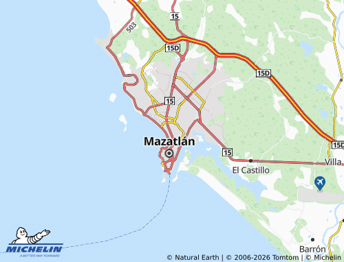 Mappa MICHELIN San Ángel - ViaMichelin