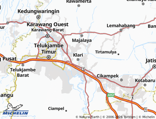 Carte MICHELIN Klari - ViaMichelin