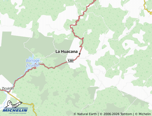 Mapa MICHELIN Melchor Ocampo - ViaMichelin