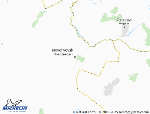 MICHELIN-Landkarte Novol'vovsk - ViaMichelin