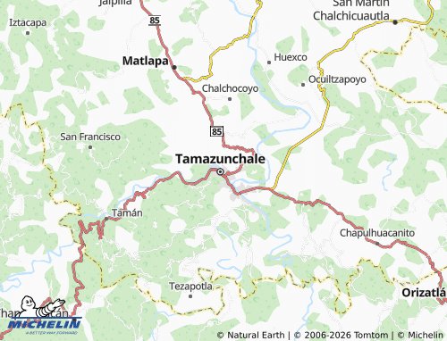 Mapa MICHELIN De San Rafael - ViaMichelin