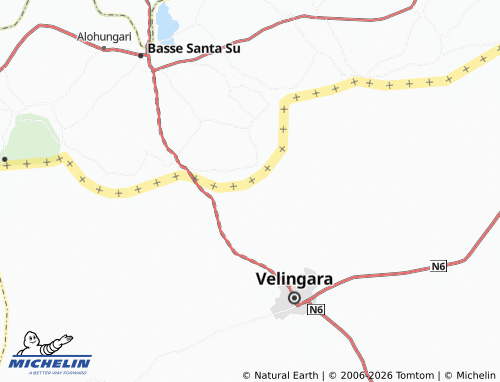 Carte MICHELIN Bakayoko - ViaMichelin