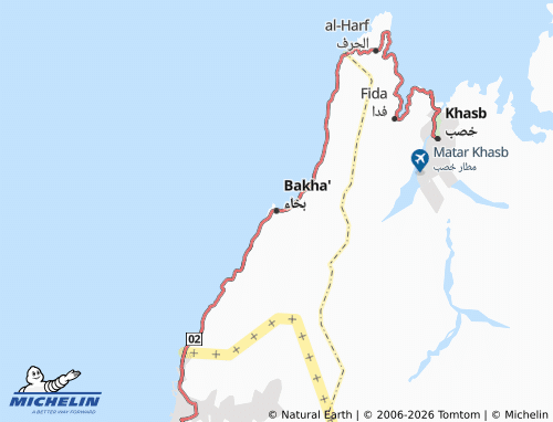 Mappa MICHELIN Bakha' - ViaMichelin