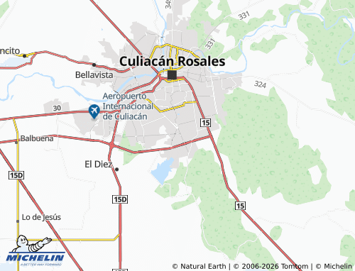 Mappa MICHELIN Renato Vega Alvarado - ViaMichelin
