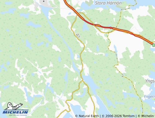 MICHELIN-Landkarte Svinsjön - ViaMichelin